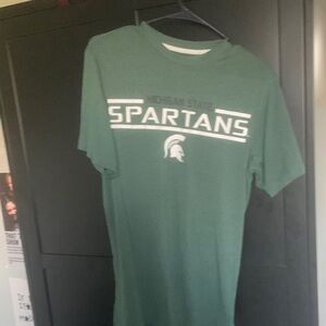 Colosseum Green Michigan State Spartans Tee
